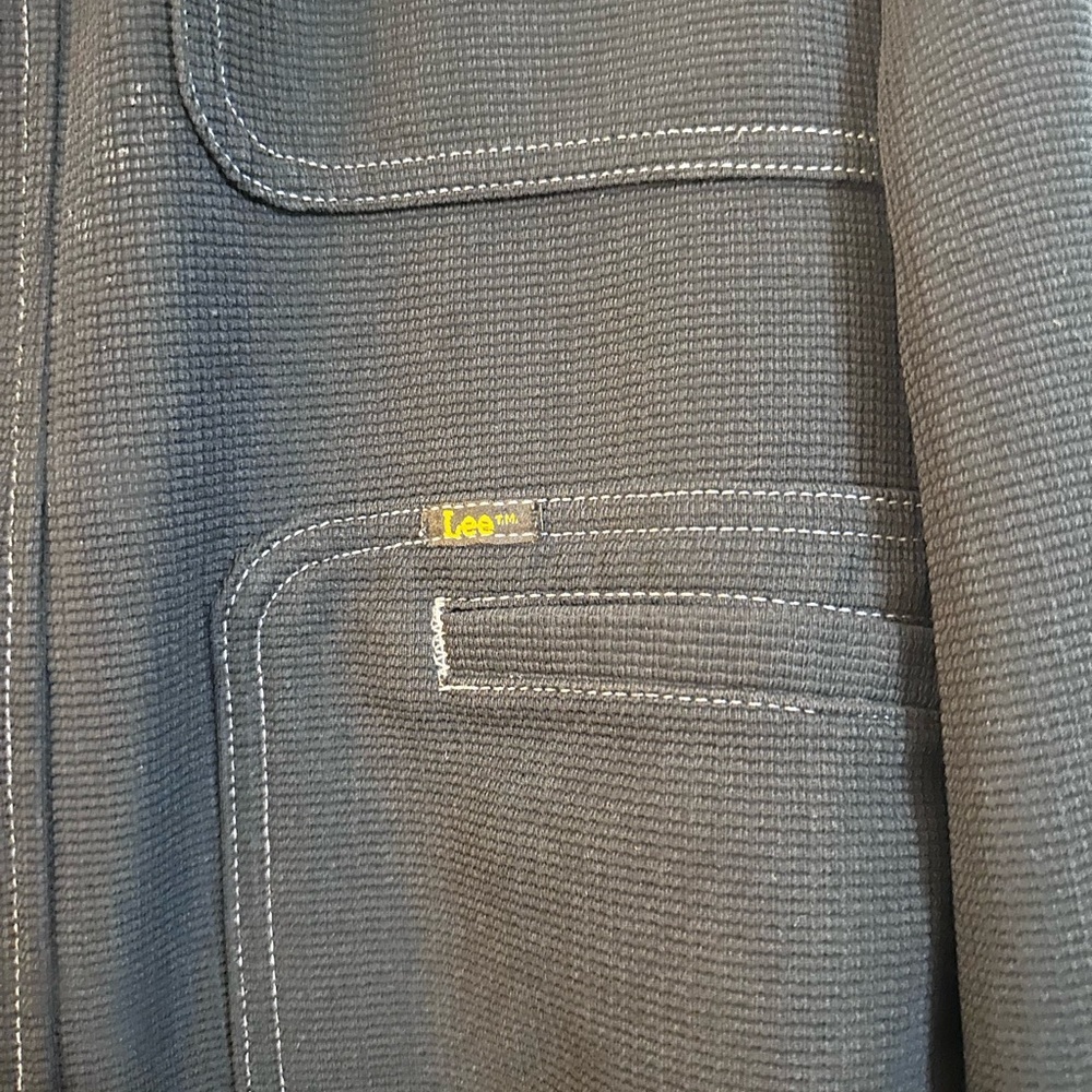 Vintage 90s Levi's Men's Black Jacket - Picture 2 of 4